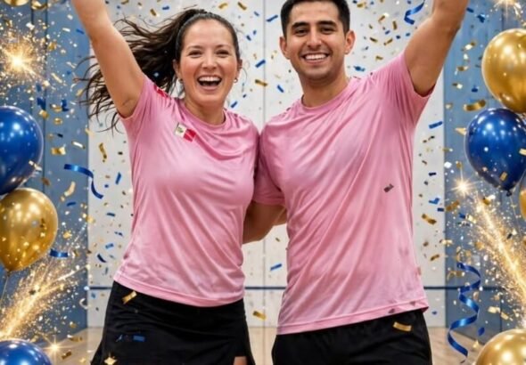 El chihuahuense Rodrigo Montoya y Samantha Salas se consagran campeones mundiales de mixtos en Chile