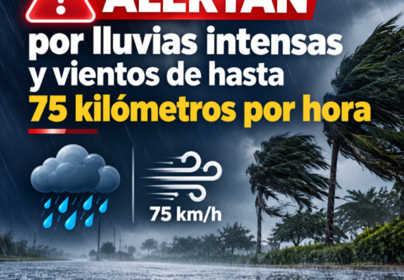 Emiten alerta en Chihuahua por tormentas severas y rachas de viento de hasta 75 km/h