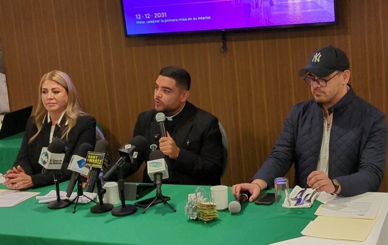Empresario duplicará cada aportación económica destinada a la construcción de la nueva basílica en Chihuahua