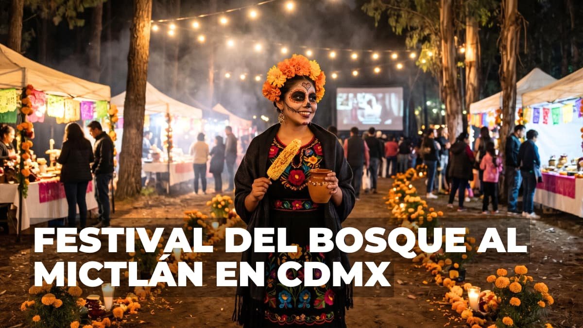 Festival del Bosque al Mictlán en CDMX: fechas, actividades y sedes para celebrar Día de Muertos