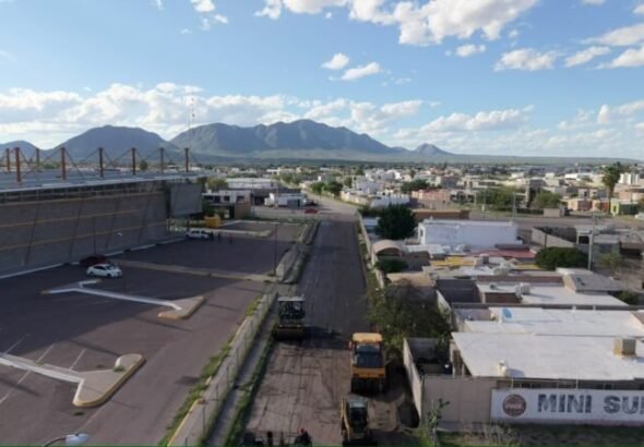 Finaliza el gobierno municipal de camargo pavimentación en la calle convención de aguascalientes