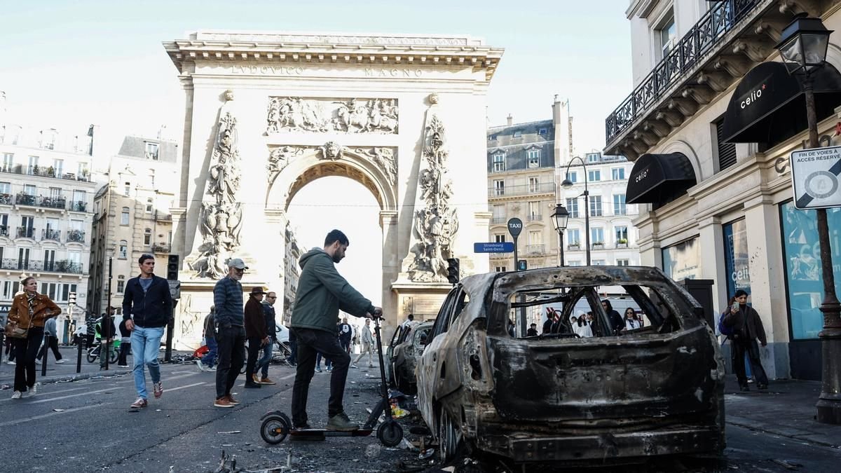 Francia prepara toques de queda y una respuesta penal masiva tras un fin de semana marcado por violentos disturbios