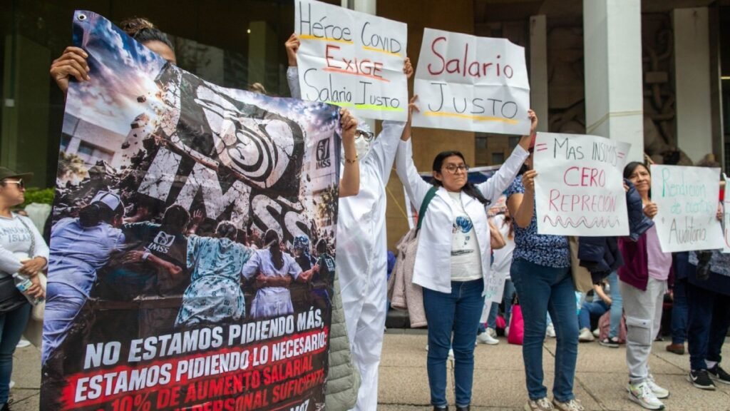 Habrá marcha de trabajadores del IMSS hoy, 13 de octubre, en CDMX: horario y calles cerradas