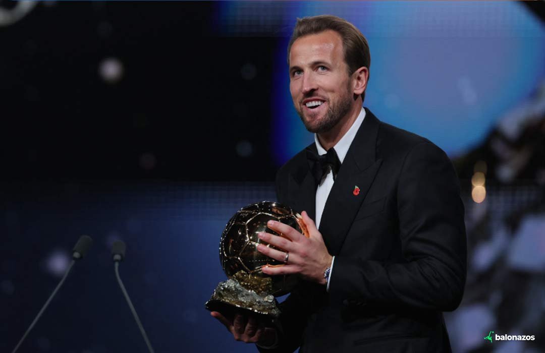 Harry Kane hace historia y conquista el Balón de Oro 2026 tras una temporada brillante