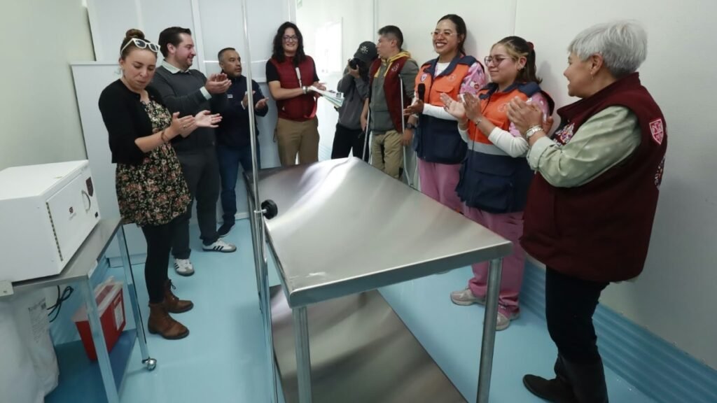 Inauguran centro de salud animal gratuito en la Central de Abasto de la Ciudad de México