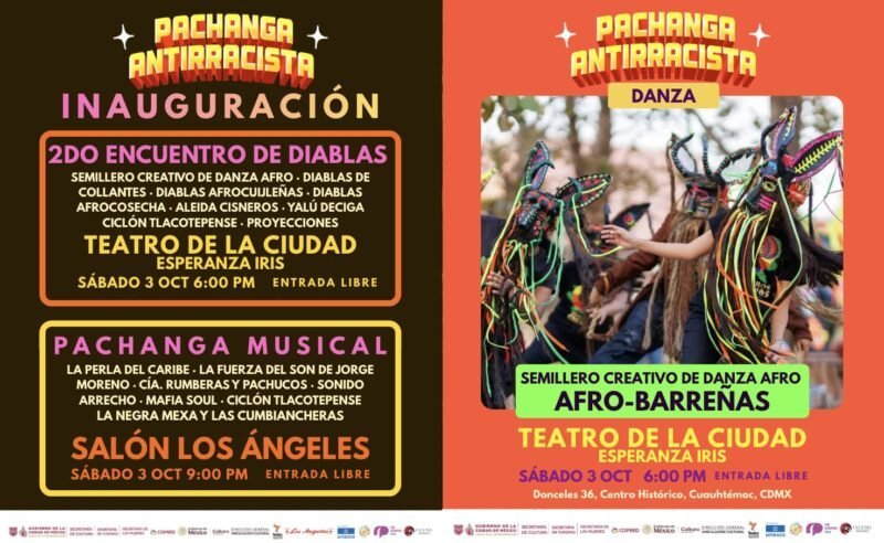 Inicia la quinta edición del Festival Pachanga Antirracista con más de tres semanas de arte y comunidad en la capital