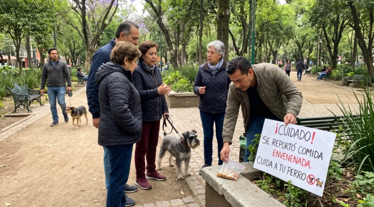 Investigan grave caso de maltrato animal tras hallar cebos con sustancias tóxicas en un parque de la alcaldía Cuauhtémoc