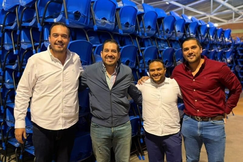 Jorge Aldana gestiona ante el Ichife recursos y mobiliario para mejorar planteles educativos en Camargo