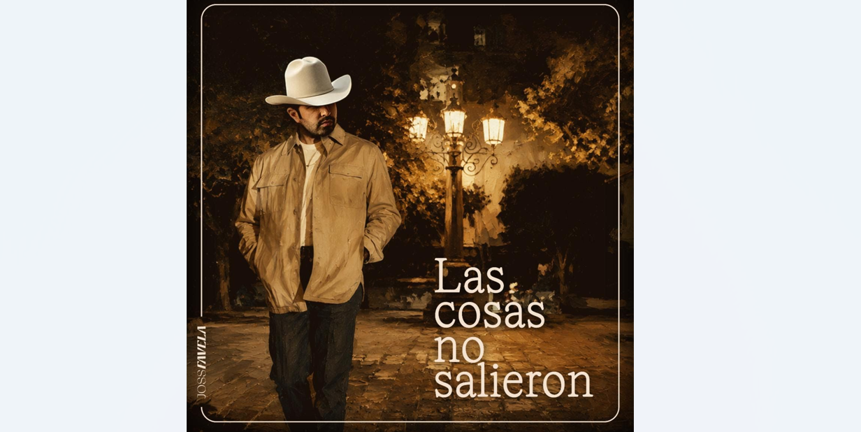 Joss Favela estrena su nuevo sencillo “Las cosas no salieron” como parte de su disco Confesiones