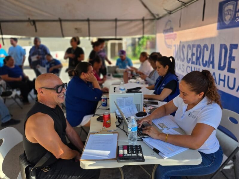 Junta Municipal de Agua y Saneamiento traslada sus servicios a sectores sureños de la capital chihuahuense