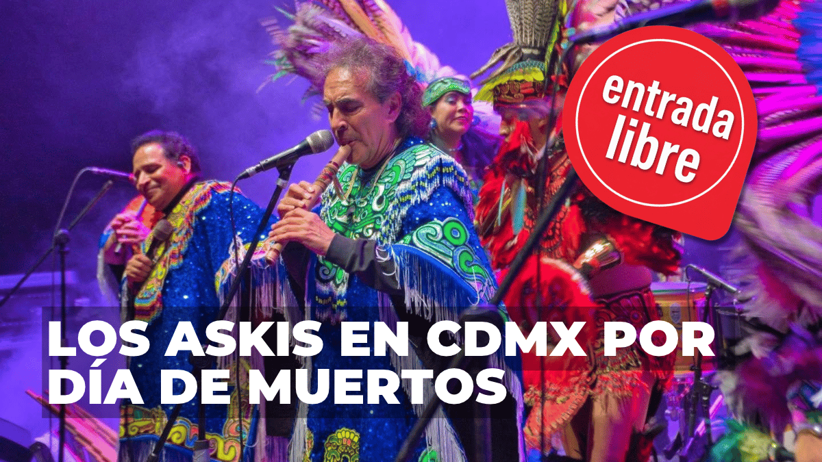 La cumbia andina de los Askis llegará a la Ciudad de México con un concierto gratuito por Día de Muertos