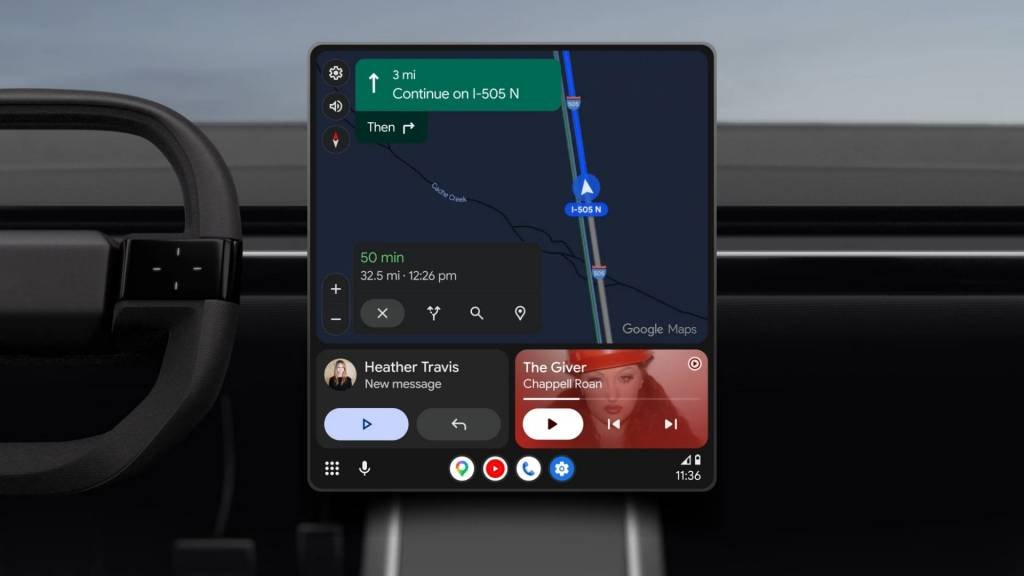 La inteligencia artificial de Google llega al coche con la nueva actualización de Android Auto