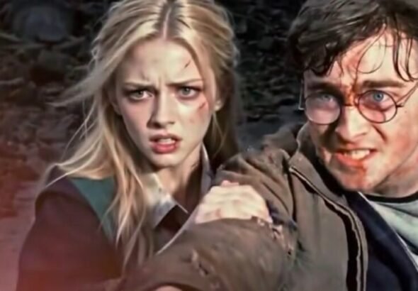 La inteligencia artificial transforma a Draco Malfoy en mujer e imagina un romance con Harry Potter