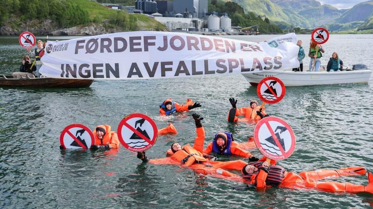 La justicia tumba un vertedero minero en Noruega, pero el gobierno desafía el fallo y autoriza la contaminación