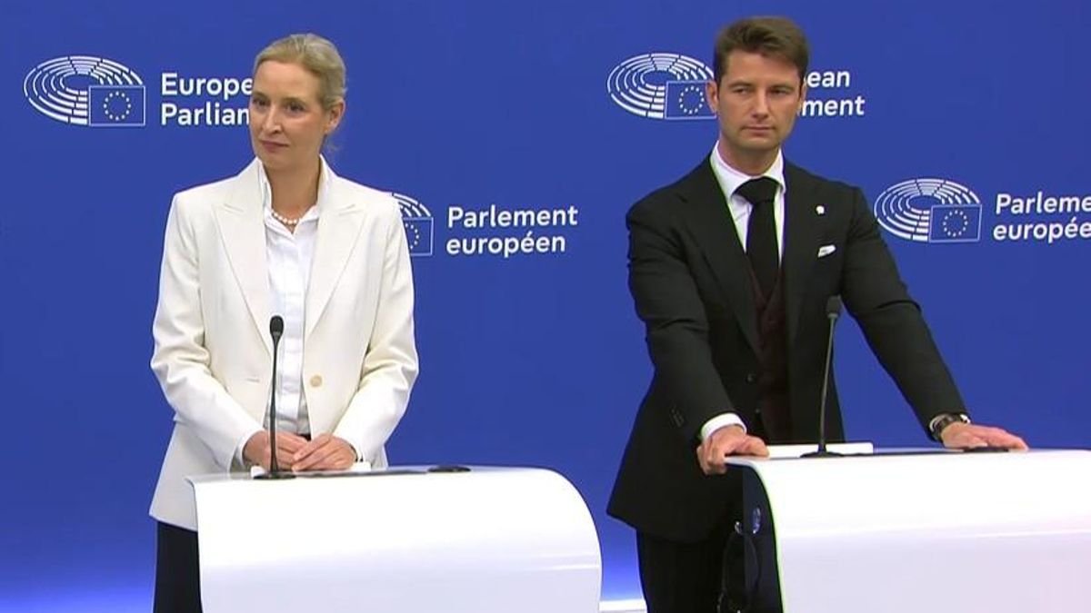 La líder de la ultraderecha alemana AfD traslada a la Eurocámara su ofensiva contra el Estado del bienestar