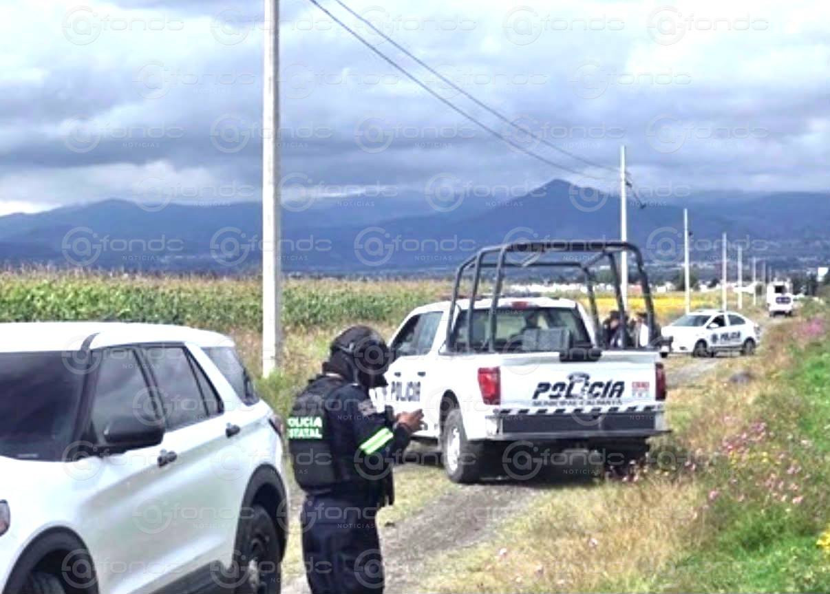 Localizan a un hombre asesinado y con signos de violencia en un camino rural de Calimaya