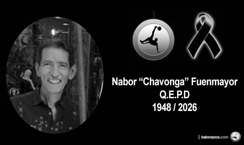 Luto en el balompié nacional tras el fallecimiento en España del histórico Nabor “Chavonga” Fuenmayor