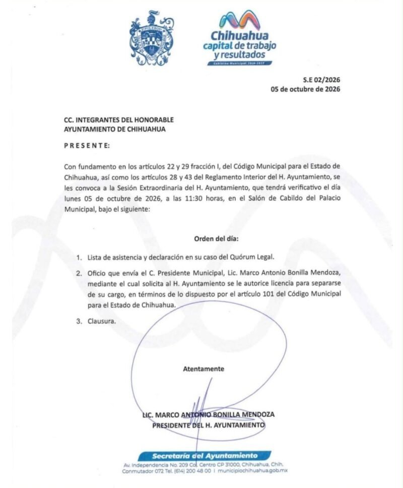 Marco Bonilla solicitará licencia al cargo de alcalde el próximo lunes ante el Cabildo