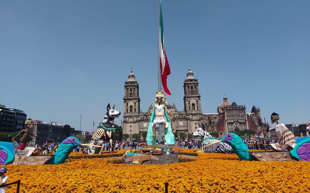 Megaofrenda en el Zócalo rendirá tributo a José Guadalupe Posada con una monumental catrina