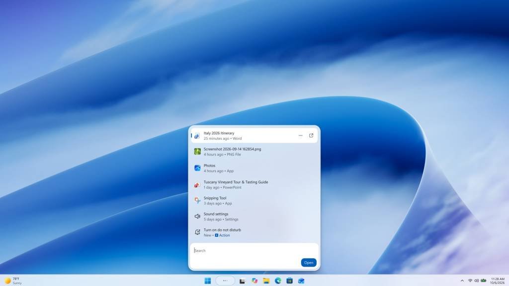 Microsoft rediseña por completo el buscador de Windows 11 para ofrecer mayor rapidez y funciones avanzadas