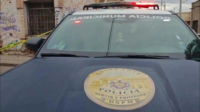 movilización policial en la colonia Industrial tras hallazgo de supuesto cráneo humano