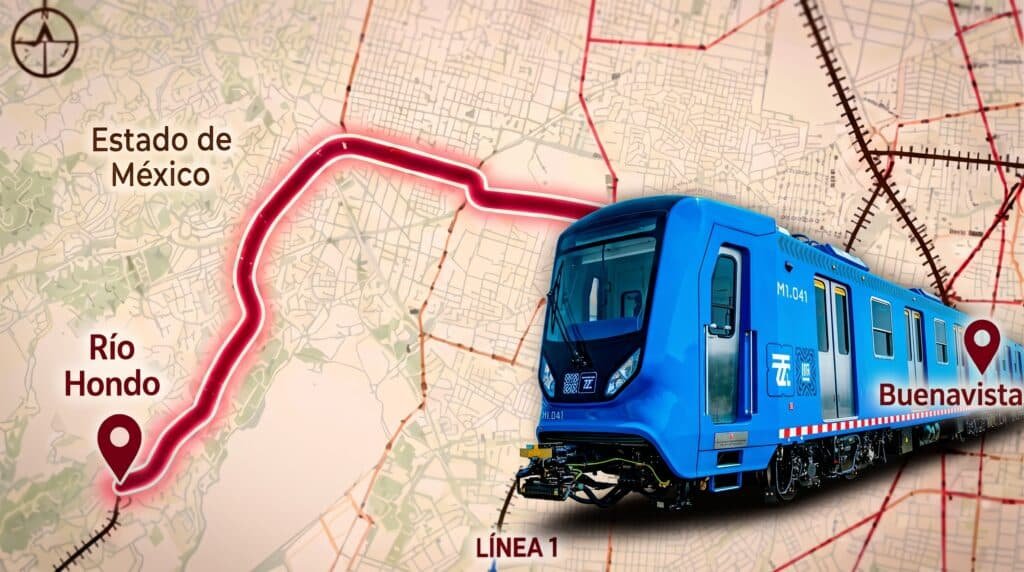 Nuevo sistema de transporte metropolitano conectará el Estado de México con la capital del país