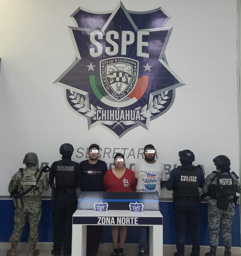 Operativo en Ciudad Juárez deja tres arrestados y una docena de migrantes liberados