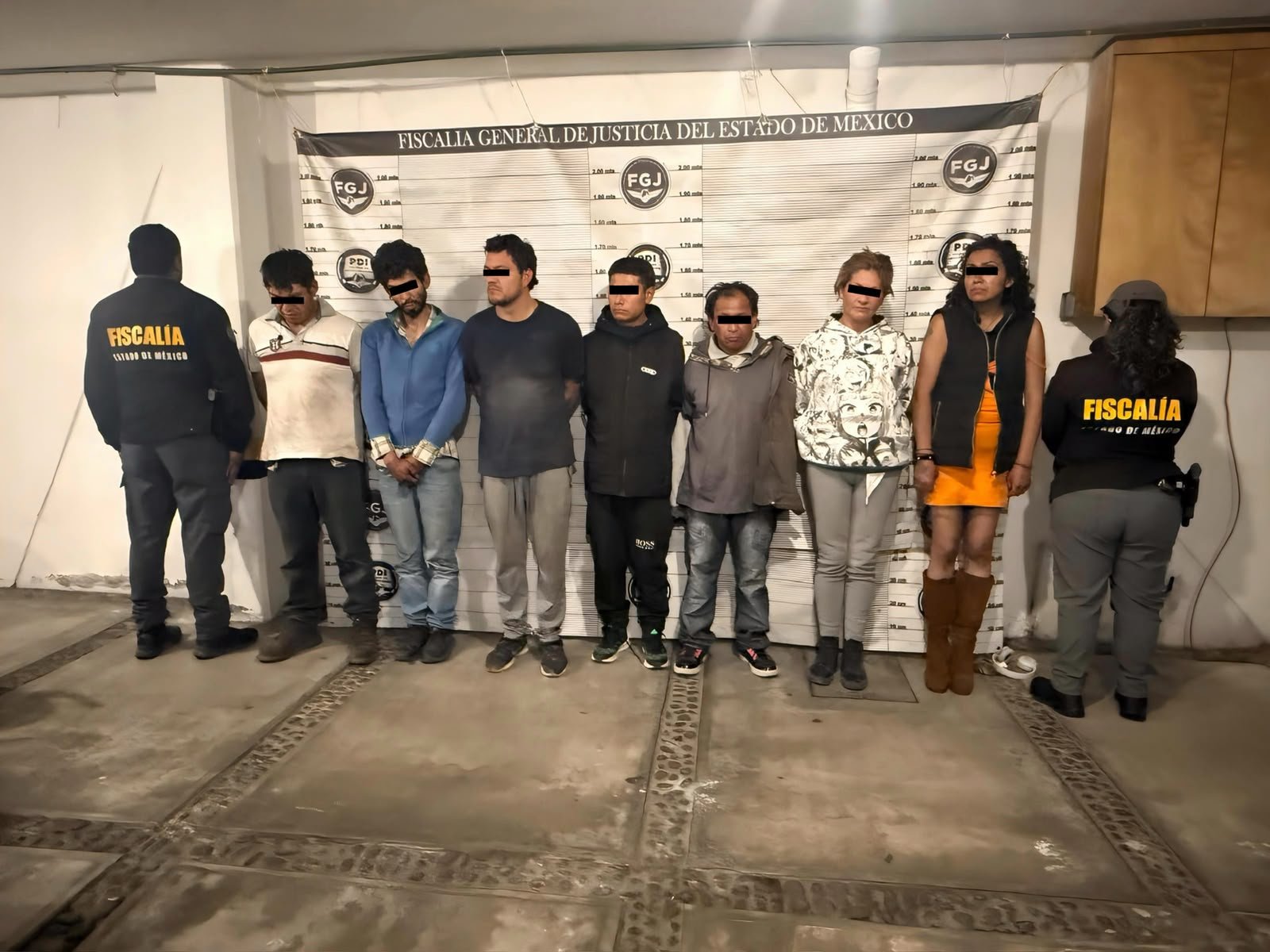 Operativo en Toluca desarticula red criminal dedicada al asalto en motocicleta con 19 detenidos