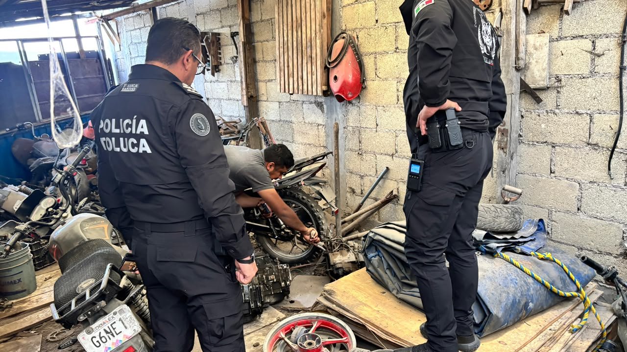 Operativos conjunten la recuperación de cientos de automóviles hurtados y arrestos masivos en Toluca
