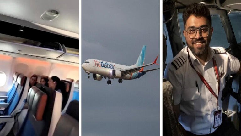Pasajeros reducen a copiloto armado con un cuchillo en pleno vuelo de Flydubai