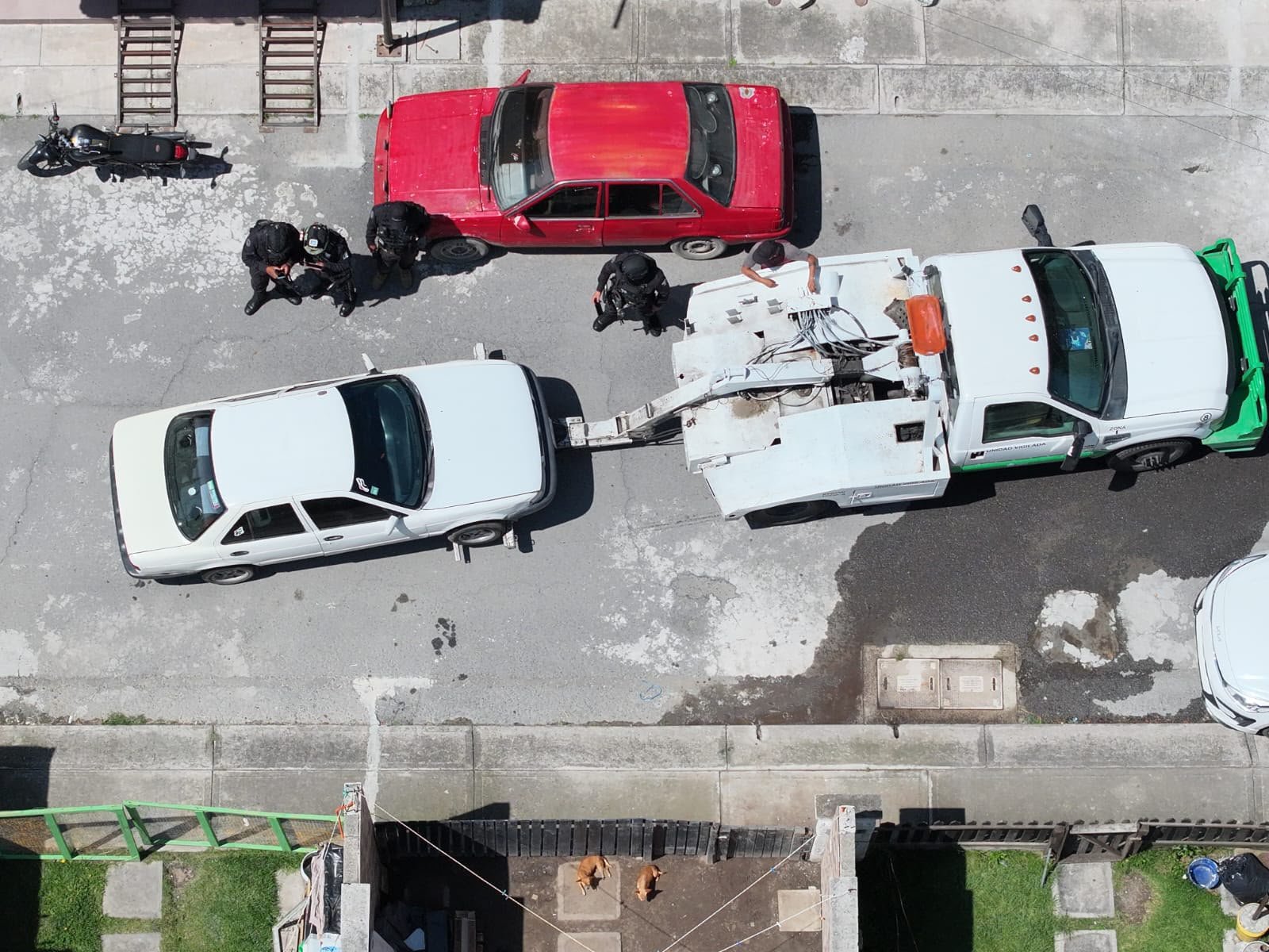 Policía municipal de Toluca utiliza tecnología de aeronaves no tripuladas para recuperar autos hurtados