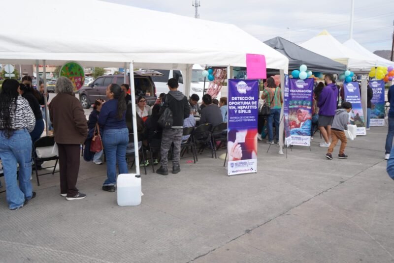 Primera feria de salud del CAAPS Nogales brinda atenciones médicas a casi quinientas personas