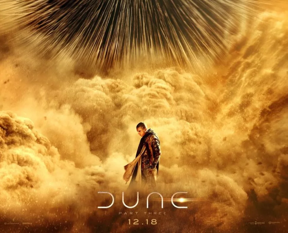 Revelan los afiches oficiales en formatos IMAX y Dolby Cinema para el estreno de Dune: Part Three