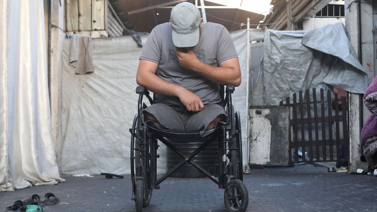 Sobrevivió a la morgue en Gaza tras perder sus extremidades en un bombardeo israelí