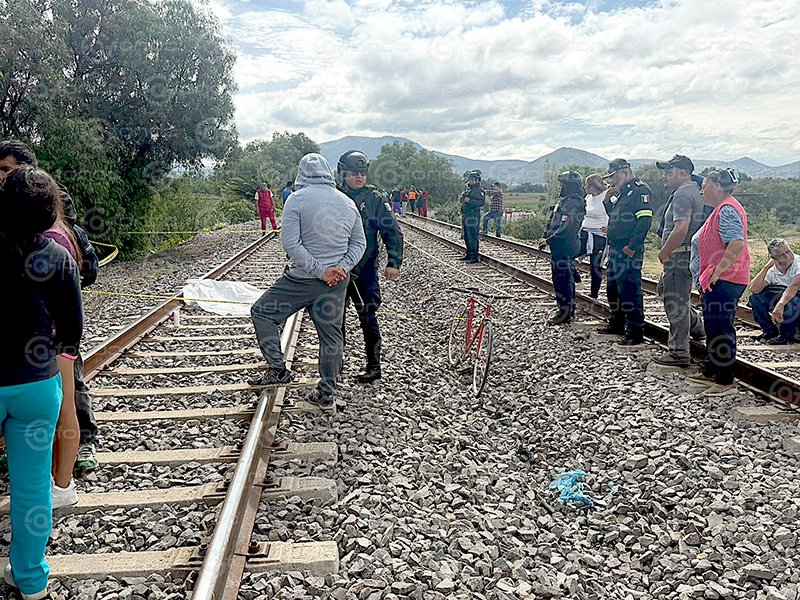 Tragedia en Teotihuacán: adolescente de 16 años pierde la vida al ser arrollado por el ferrocarril