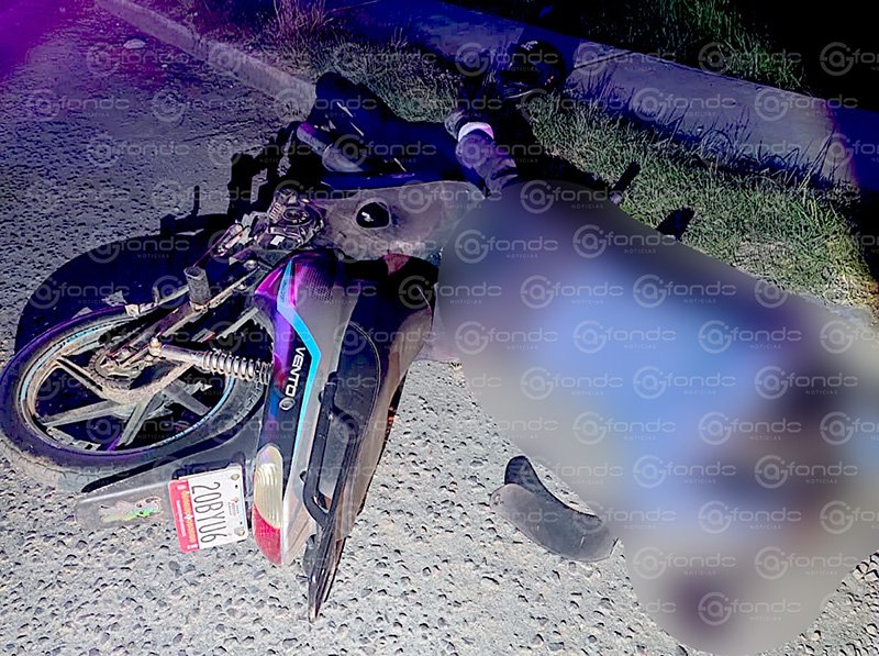 Trágico accidente en el Estado de México cobra la vida de motociclista de 42 años