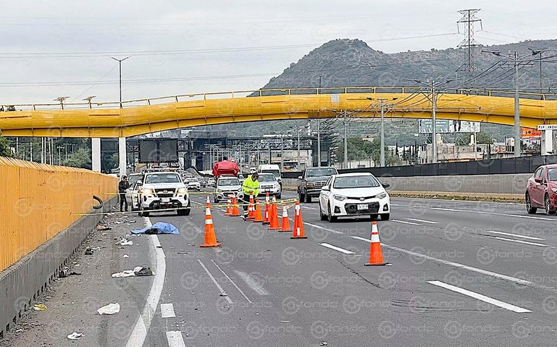 Trágico accidente en la autopista México-Puebla deja un peatón fallecido tras ser arrollado