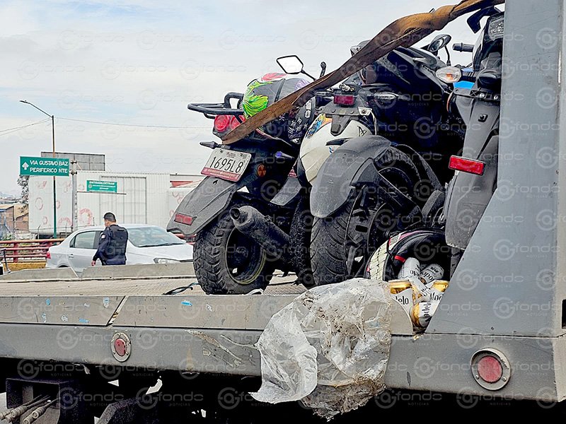 Trágico accidente en Tlalnepantla: trabajador de Grupo Modelo pierde la vida tras derrapar su motocicleta
