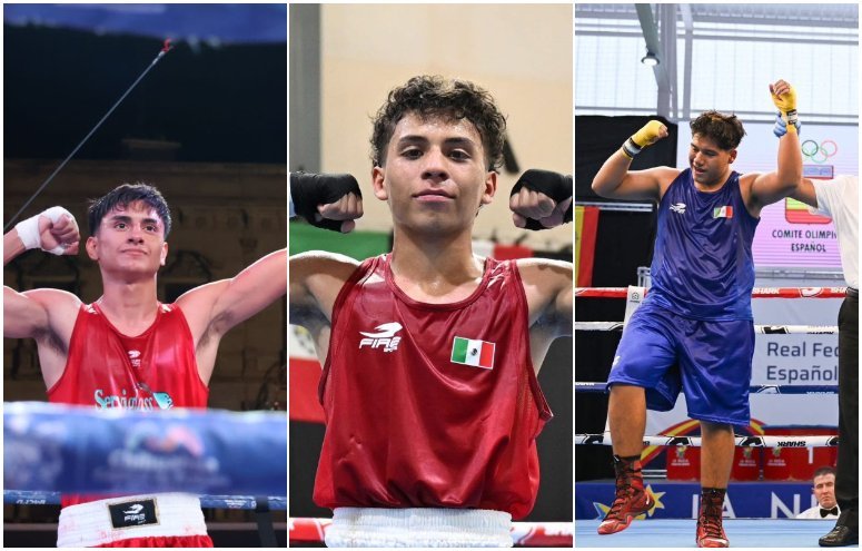 Tres jóvenes talentos de Chihuahua integran la selección nacional rumbo al Campeonato Mundial de Boxeo en Montenegro