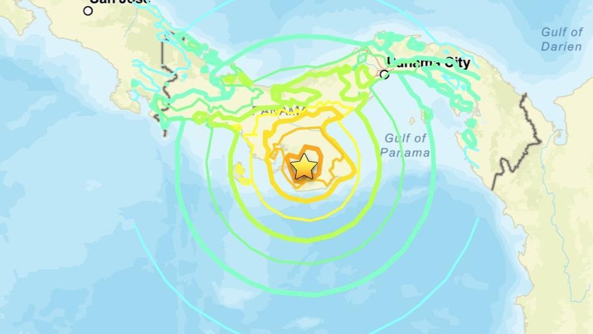 Un potente terremoto de magnitud 7,7 sacude el territorio panameño y enciende las alertas