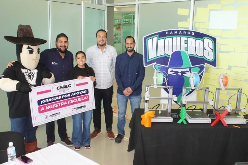 Universidad Tecnológica de Camargo impulsa la educación técnica con la integración de tecnología de impresión tridimensional