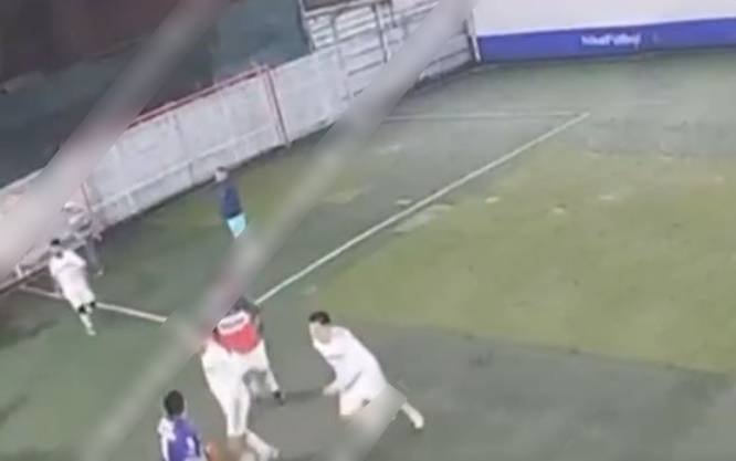 Violenta trifulca en partido de fútbol amateur culmina con detonaciones de arma de fuego en Iztapalapa